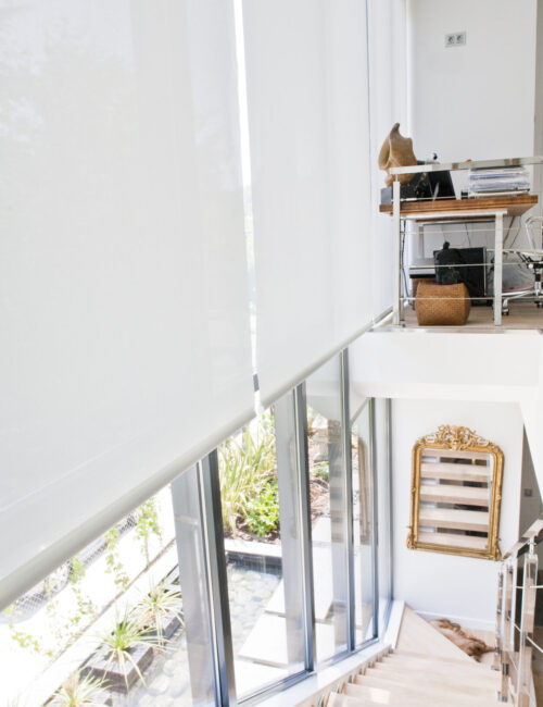 Elevate your windows treatments with ShutterLux exquisite roller shades