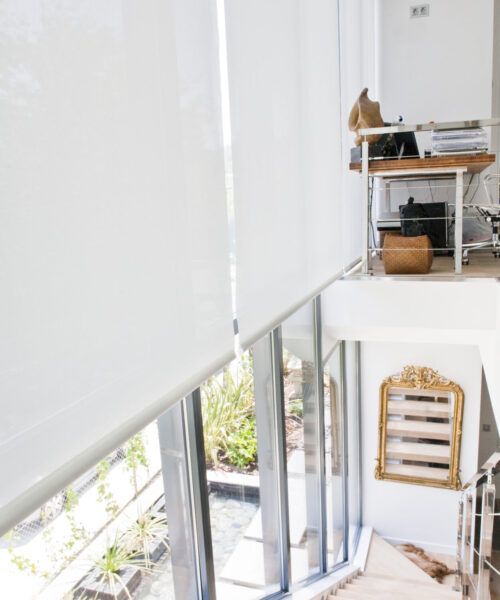 Elevate your windows treatments with ShutterLux exquisite roller shades