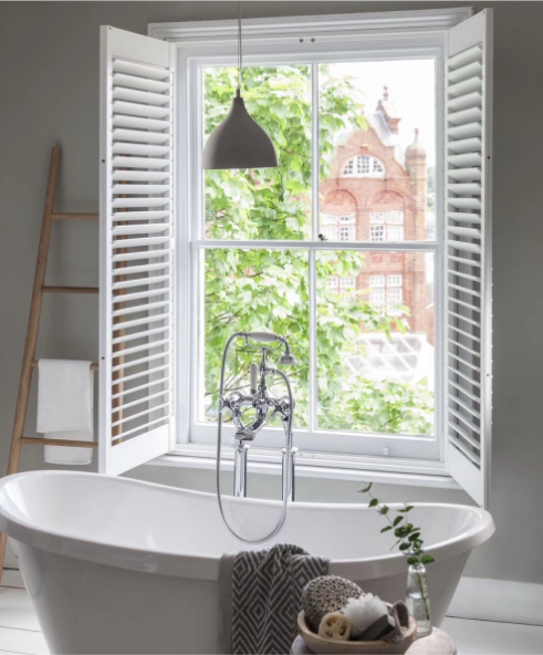 ShutterLux provides timeless, custom-fit shutters for light control, privacy, and classic style